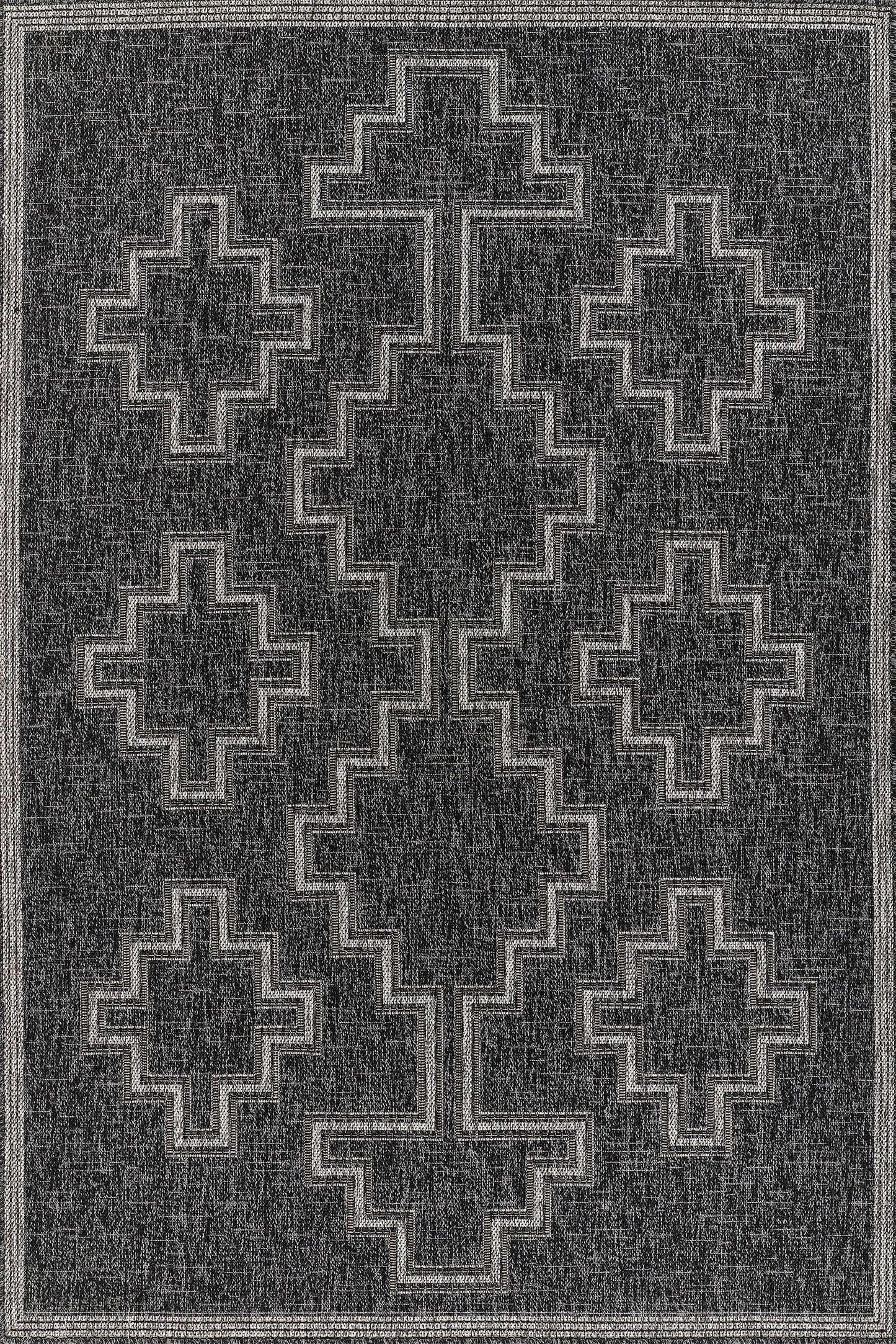 Momeni Hampton  Black  Transitional