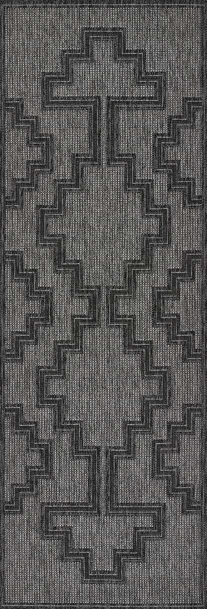 Momeni Hampton  Charcoal  Transitional