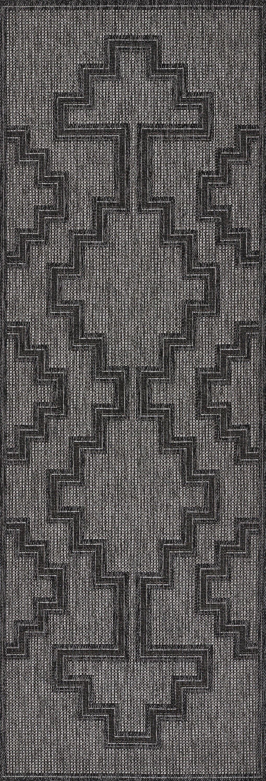 Momeni Hampton  Charcoal  Transitional