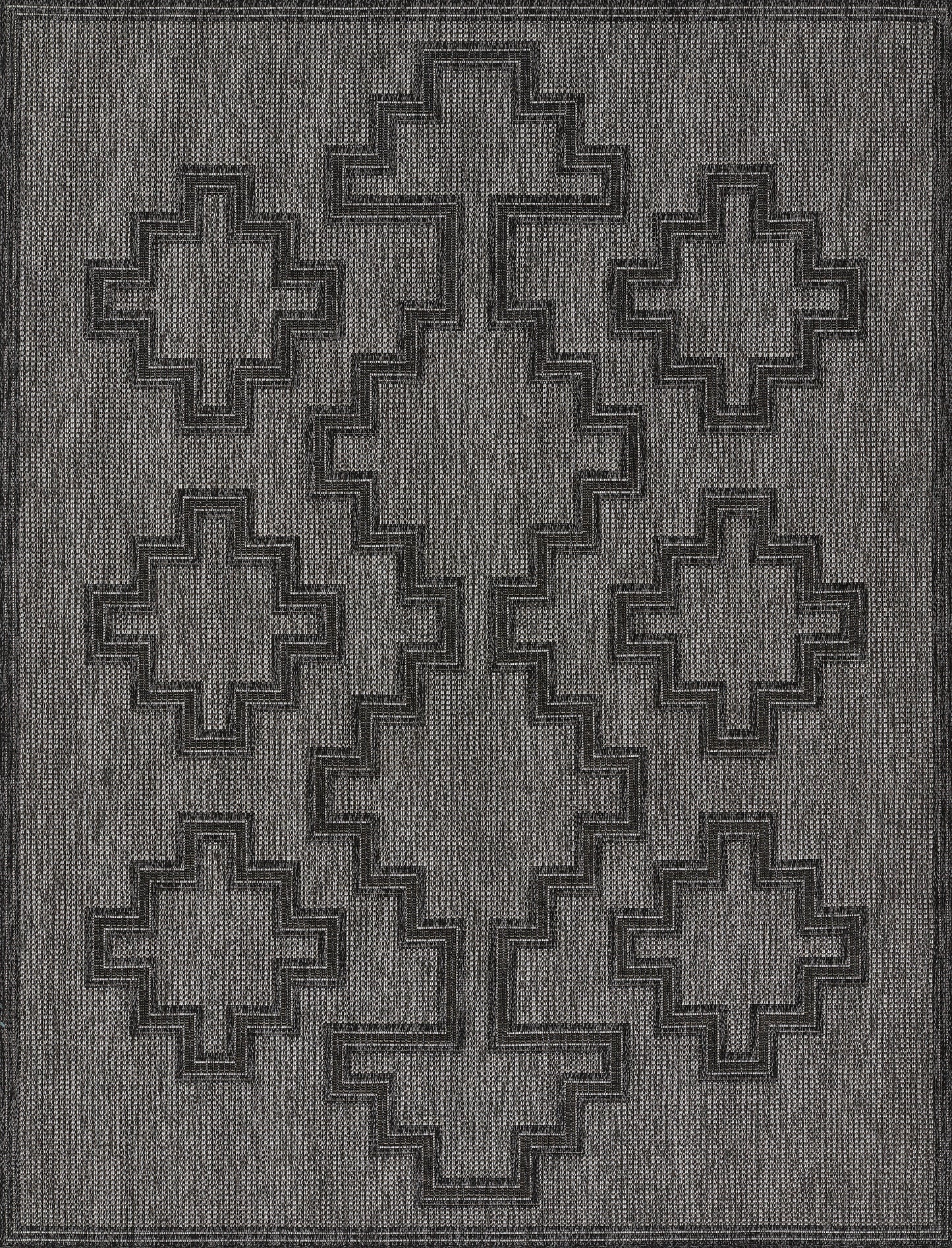 Momeni Hampton  Charcoal  Transitional
