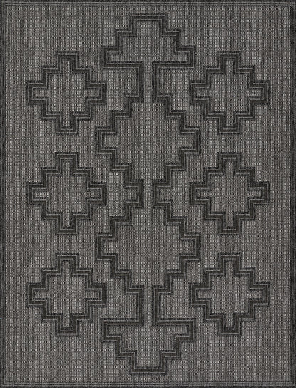 Momeni Hampton  Charcoal  Transitional