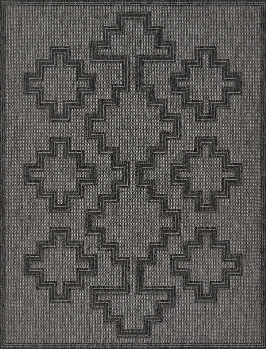 Momeni Hampton  Charcoal  Transitional