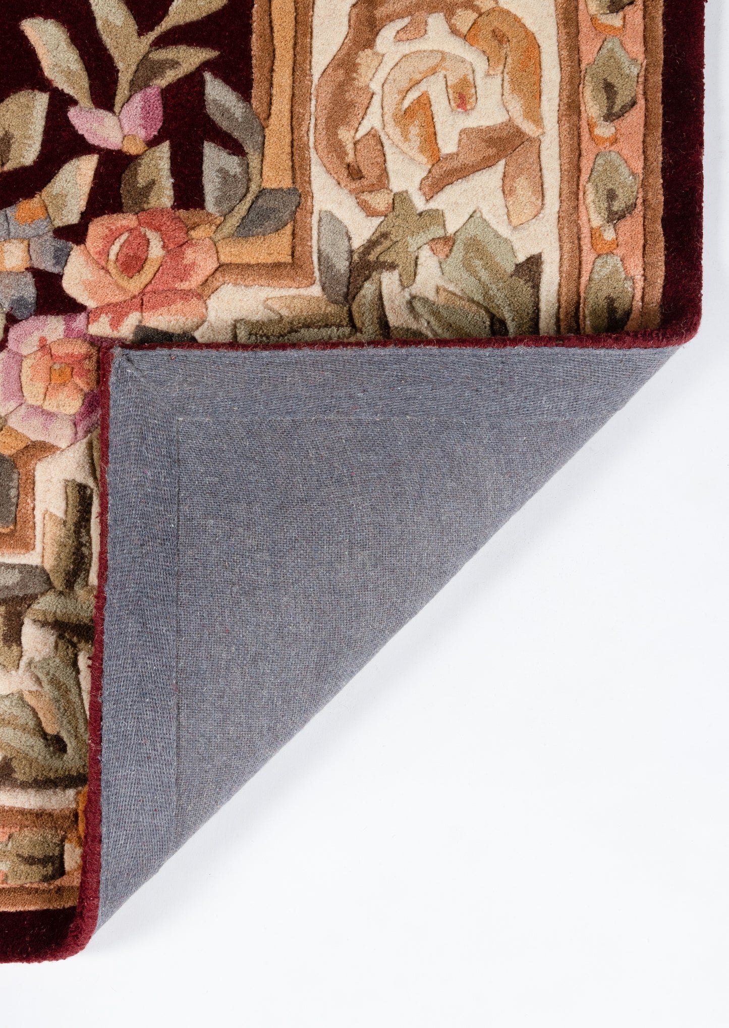 Momeni Harmony India  Burgundy  Transitional