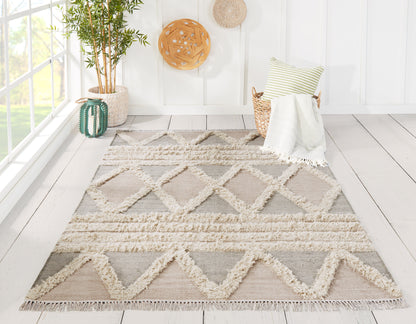 Momeni Harper  Beige  Contemporary