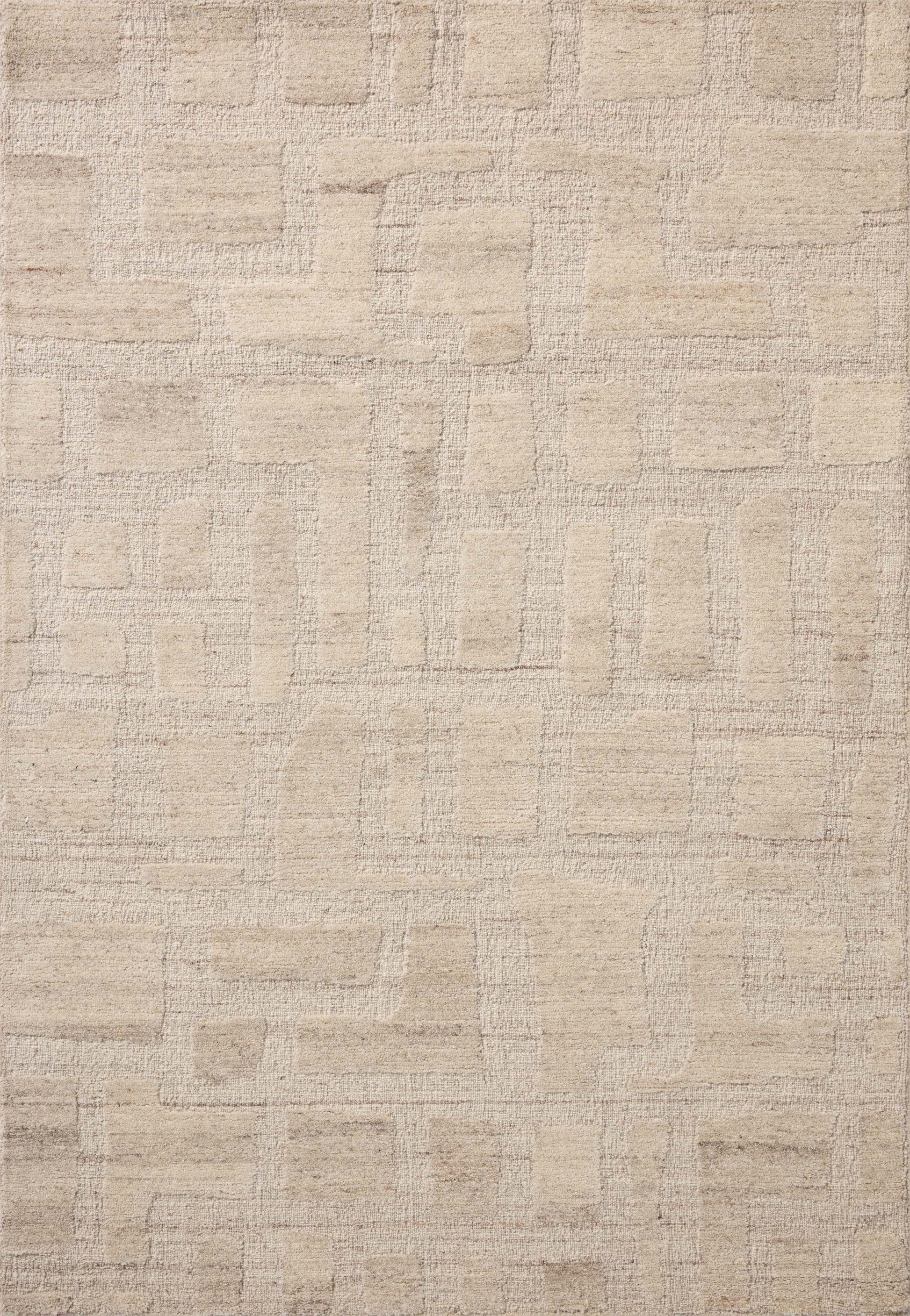Loloi Hartley  Ivory Natural Contemporary