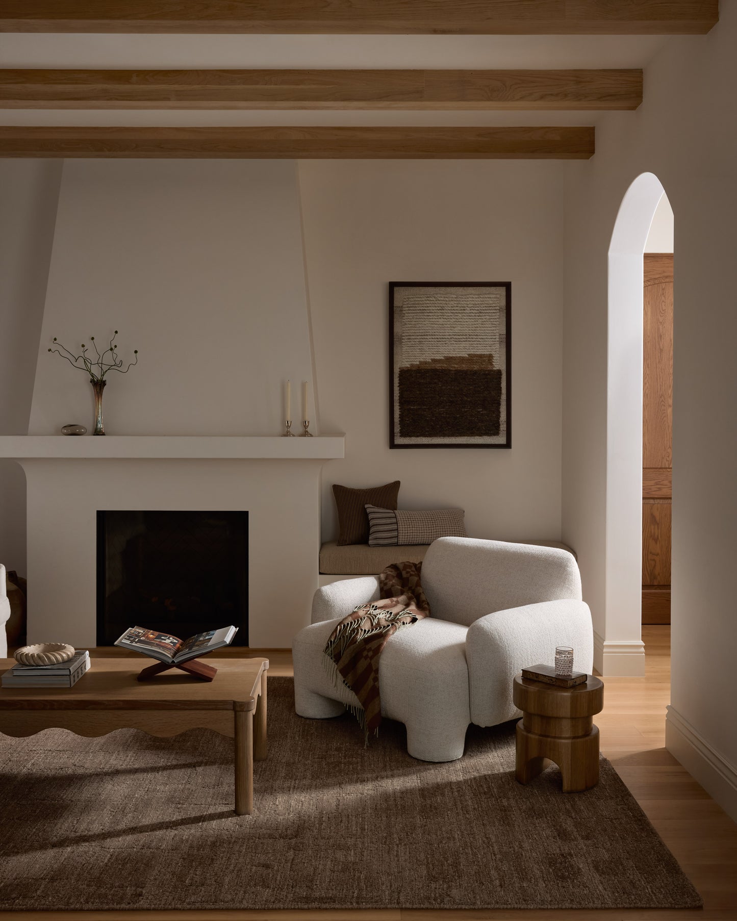 Loloi Hartley  Brown Mocha Contemporary