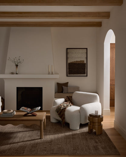 Loloi Hartley  Brown Mocha Contemporary