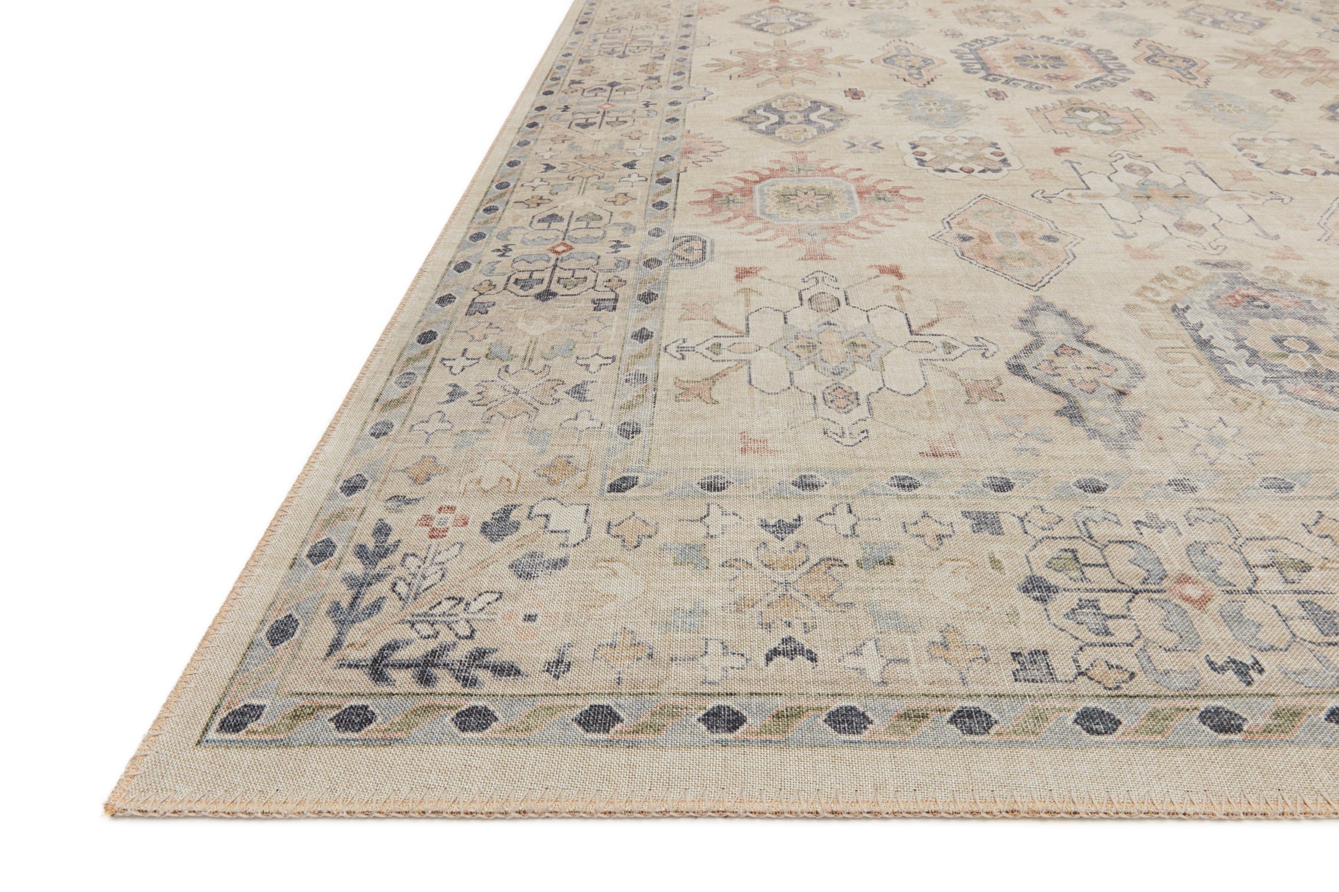 Loloi II Hathaway  Beige Multi Traditional