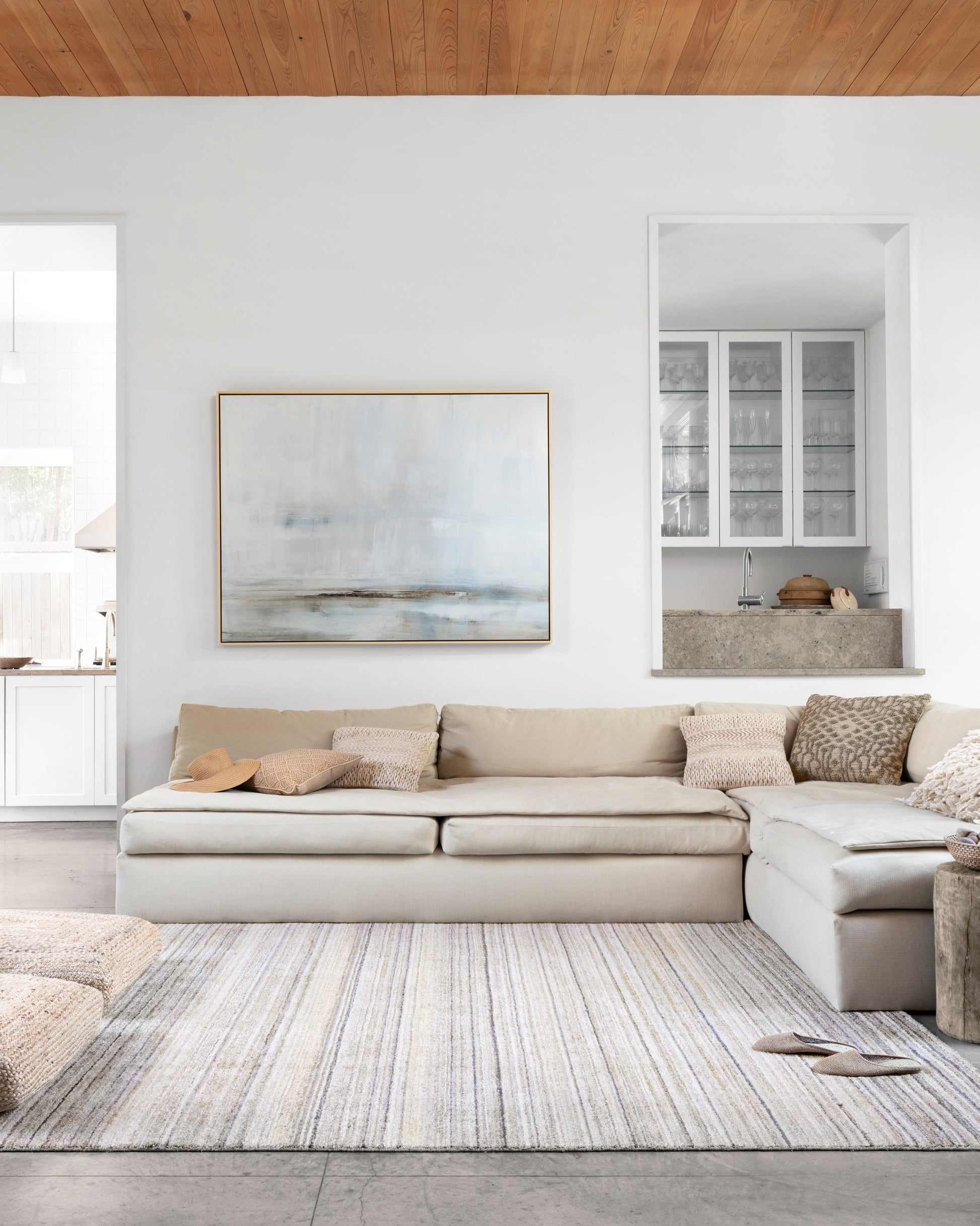 Loloi Haven  Silver Blue Transitional