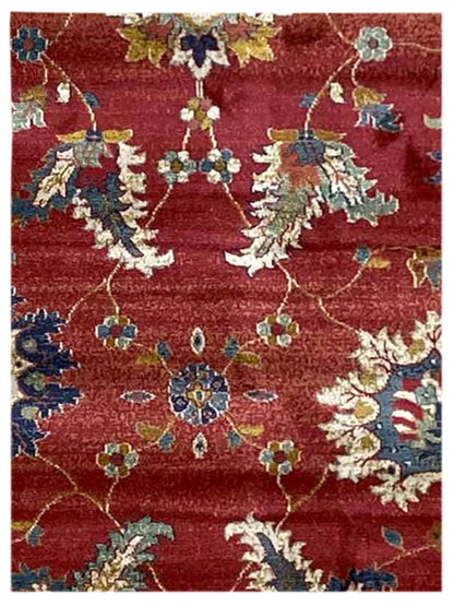 Artisan Laila HE220 Dk.Rose Cream Traditiional Machinemade Rug