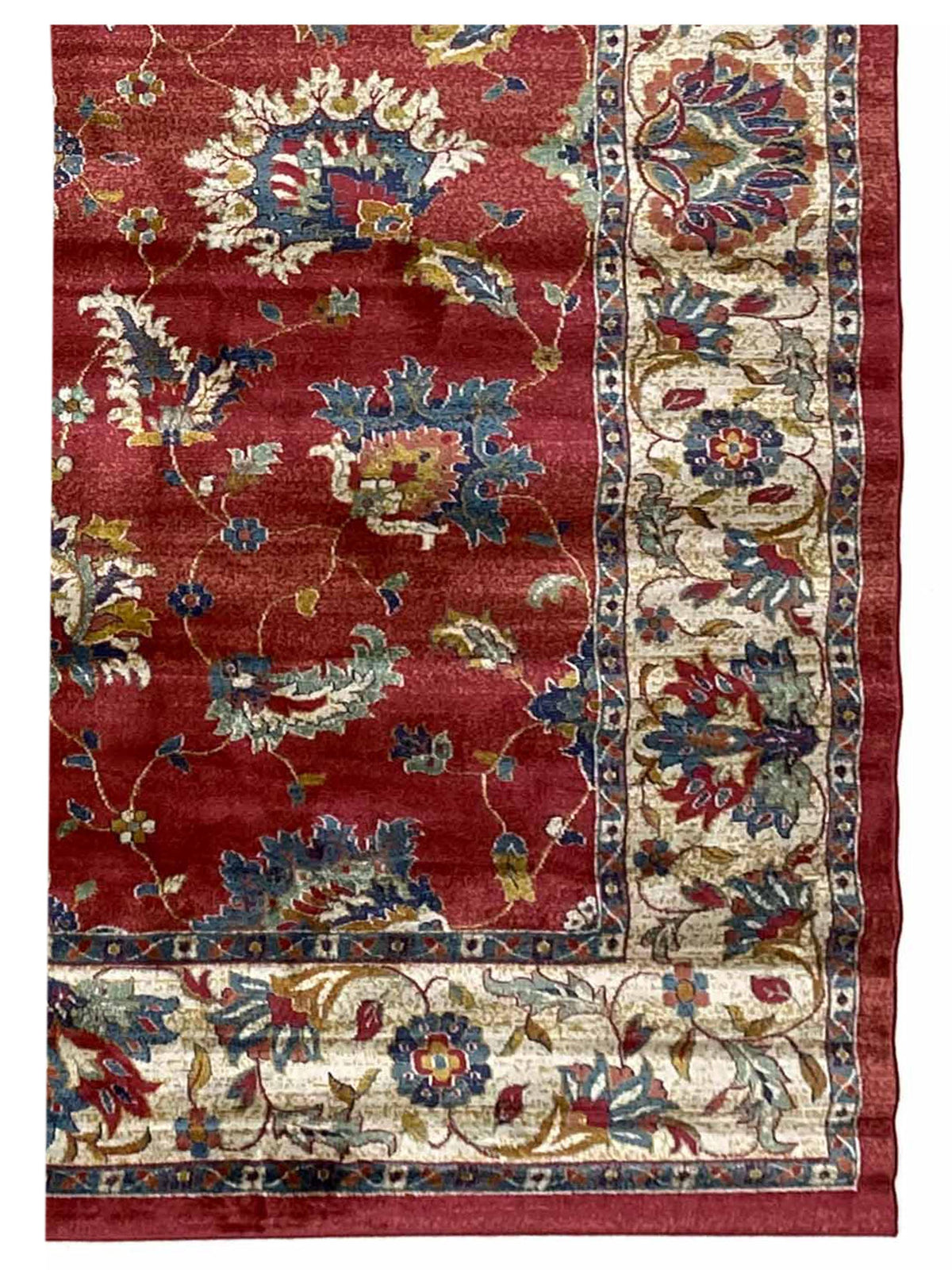 Artisan Laila HE220 Dk.Rose Cream Traditiional Machinemade Rug