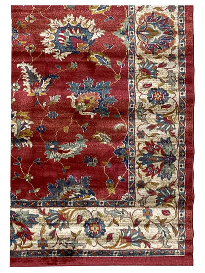 Artisan Laila HE220 Dk.Rose Cream Traditiional Machinemade Rug