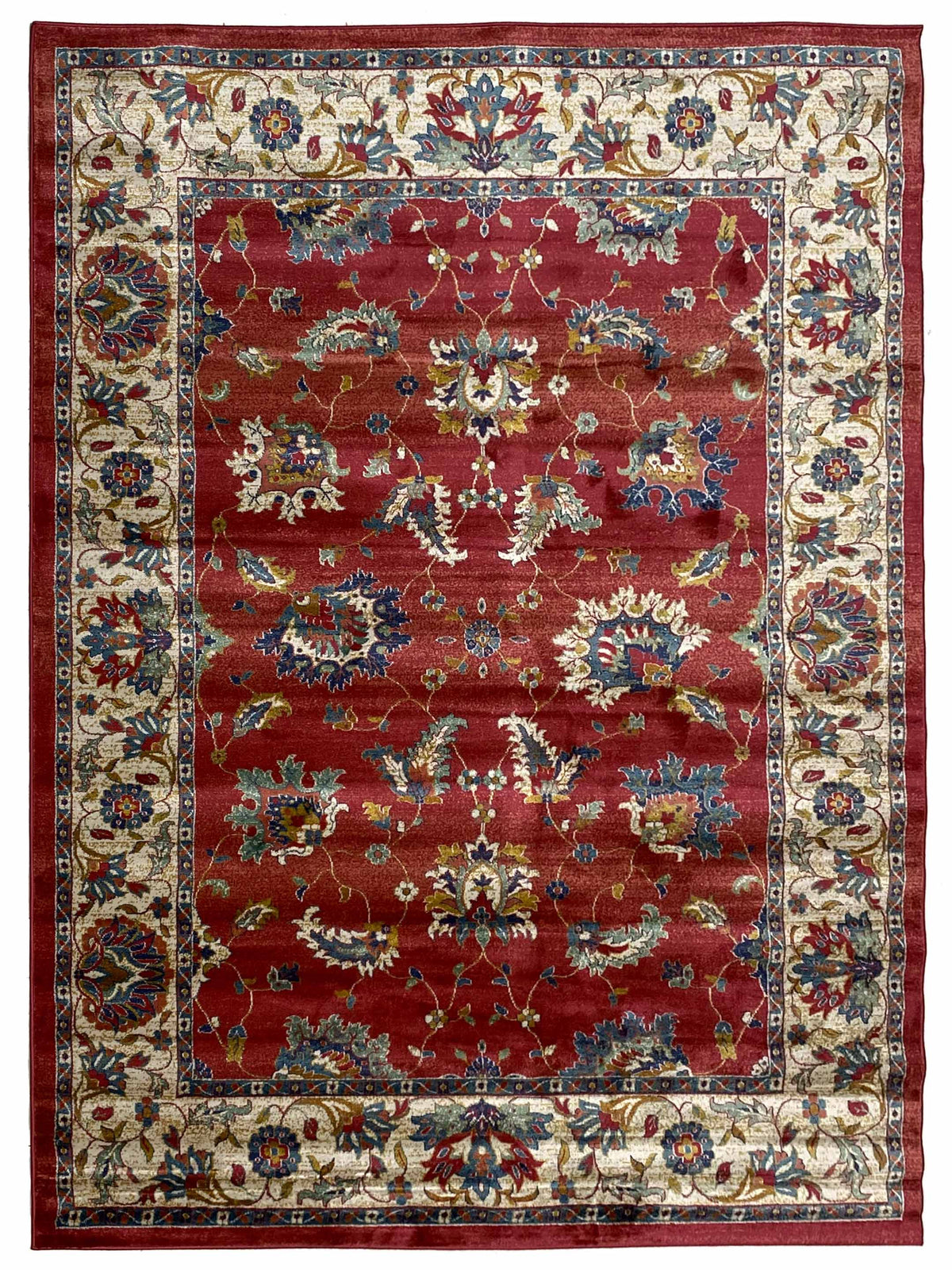 Artisan Laila HE220 Dk.Rose Cream Traditiional Machinemade Rug