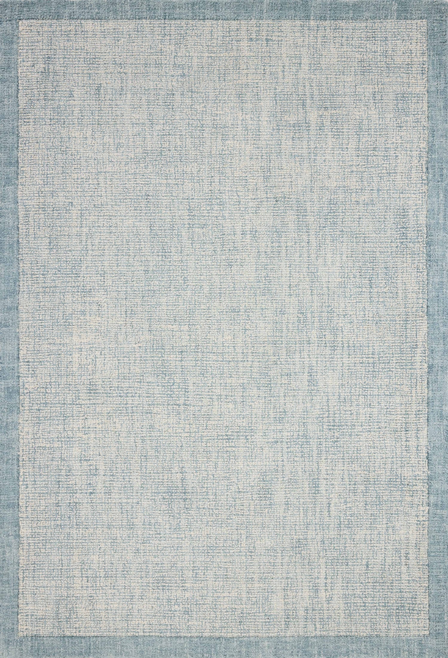 Magnolia Home by Joanna Gaines x Loloi Henley  Ivory Blue Contemporary