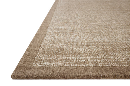 Magnolia Home by Joanna Gaines x Loloi Henley  Ivory Brown Contemporary