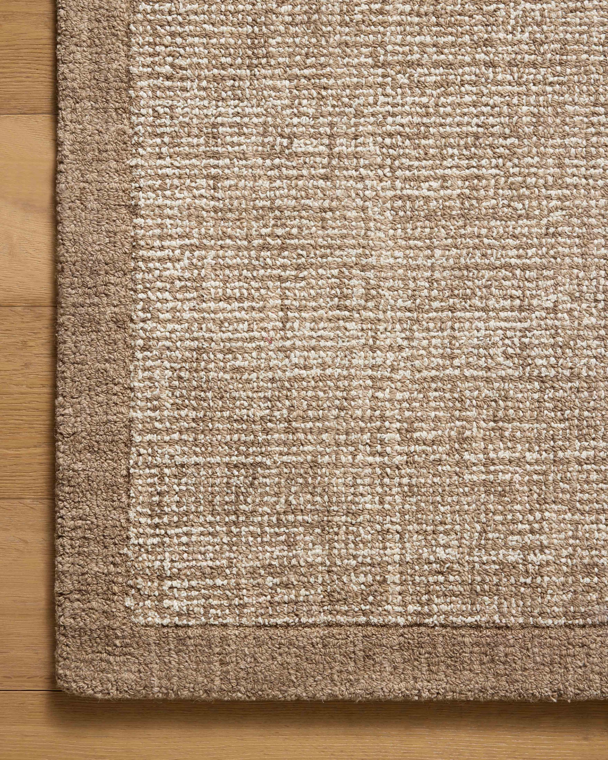 Magnolia Home by Joanna Gaines x Loloi Henley  Ivory Brown Contemporary