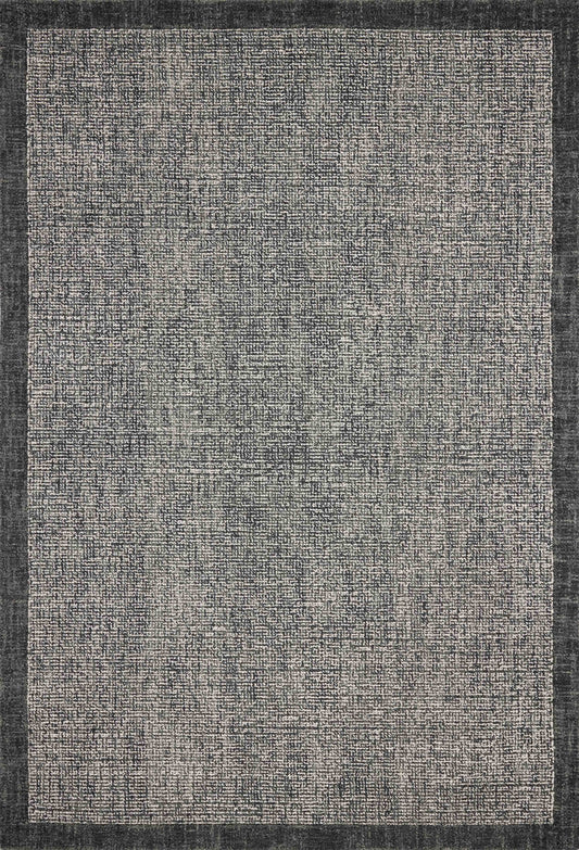 Magnolia Home by Joanna Gaines x Loloi Henley  Ivory Charcoal Contemporary