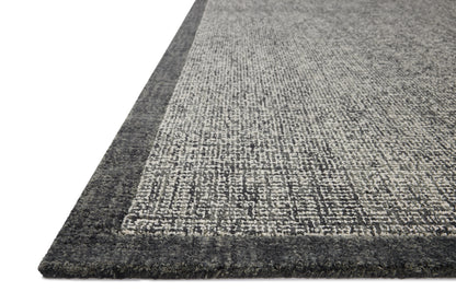 Magnolia Home by Joanna Gaines x Loloi Henley  Ivory Charcoal Contemporary
