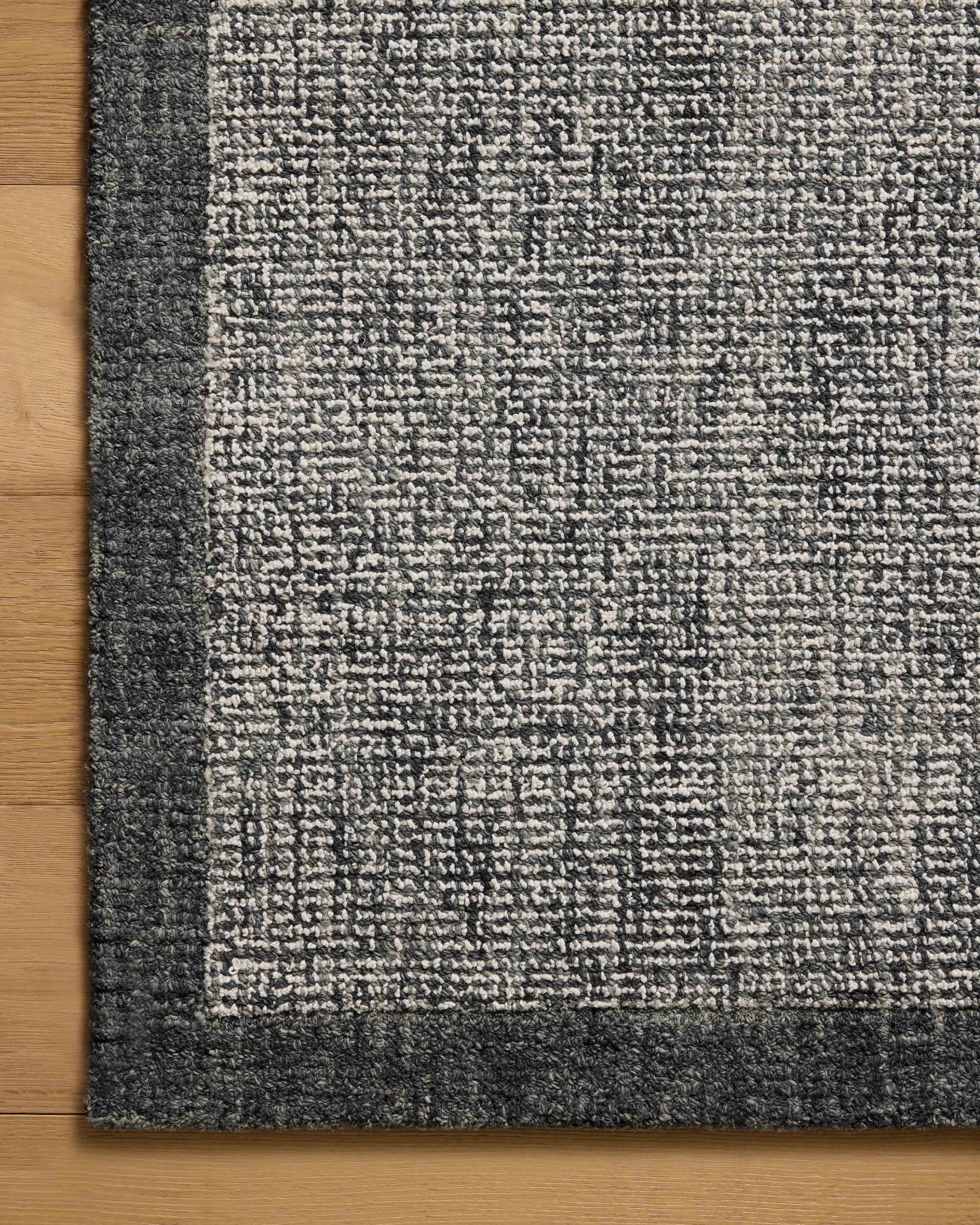 Magnolia Home by Joanna Gaines x Loloi Henley  Ivory Charcoal Contemporary