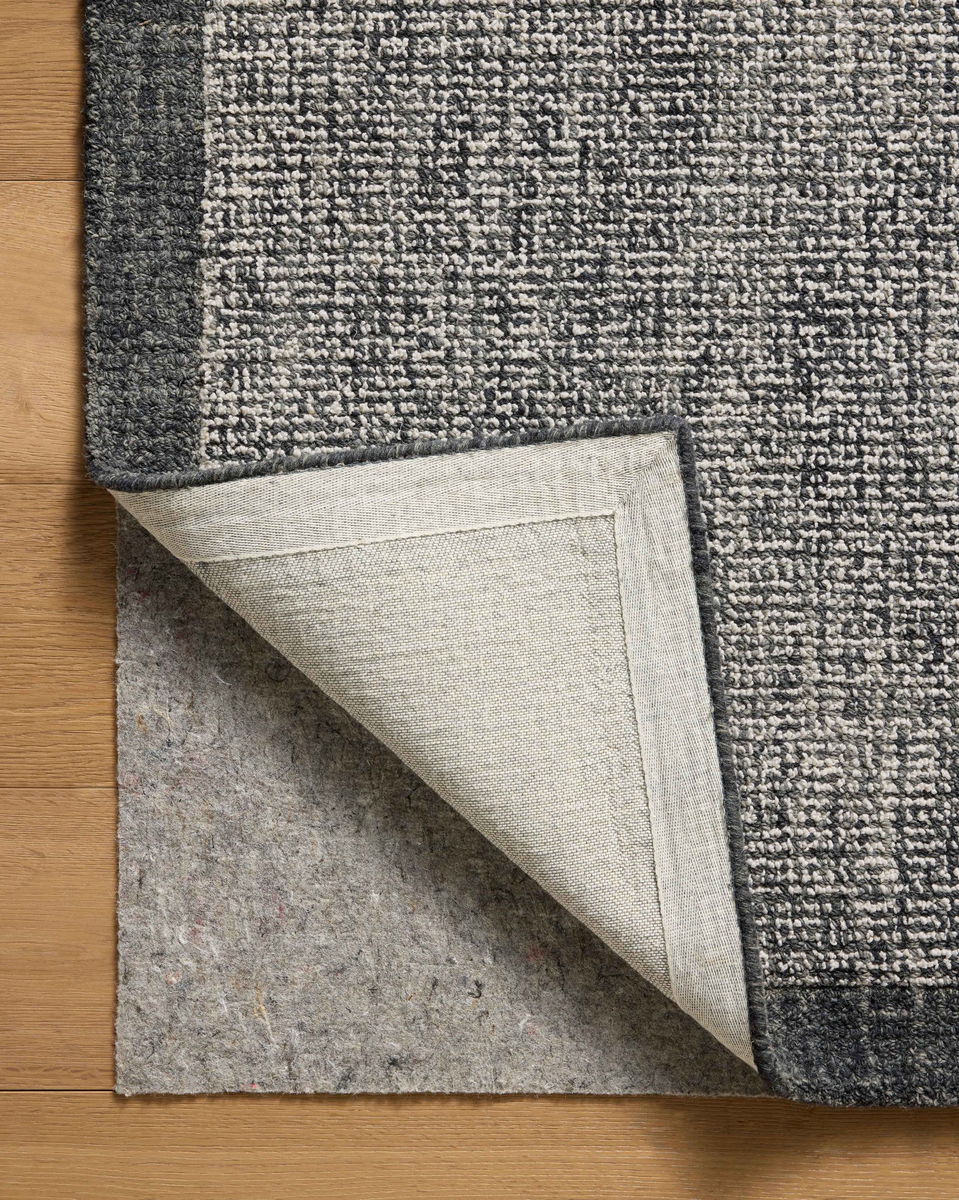 Magnolia Home by Joanna Gaines x Loloi Henley  Ivory Charcoal Contemporary