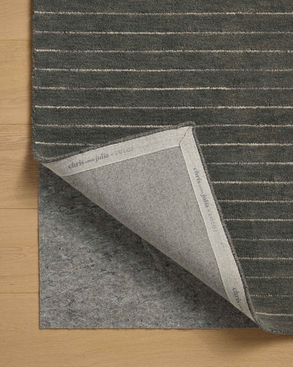 Chris Loves Julia x Loloi Henry  Charcoal Ivory Contemporary