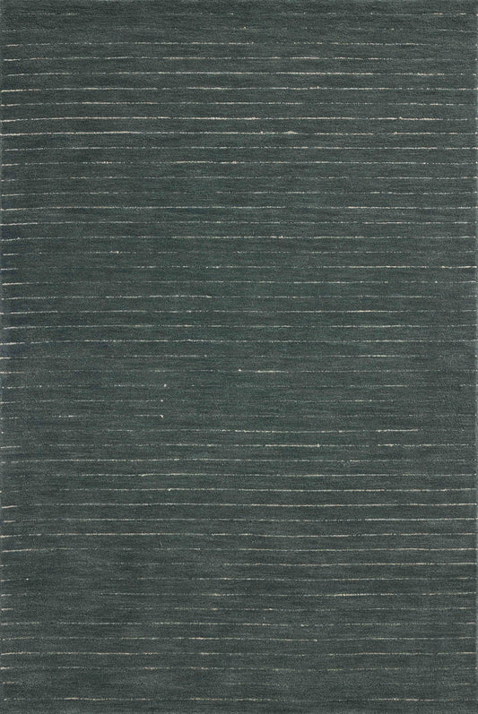 Chris Loves Julia x Loloi Henry  Denim Ivory Contemporary