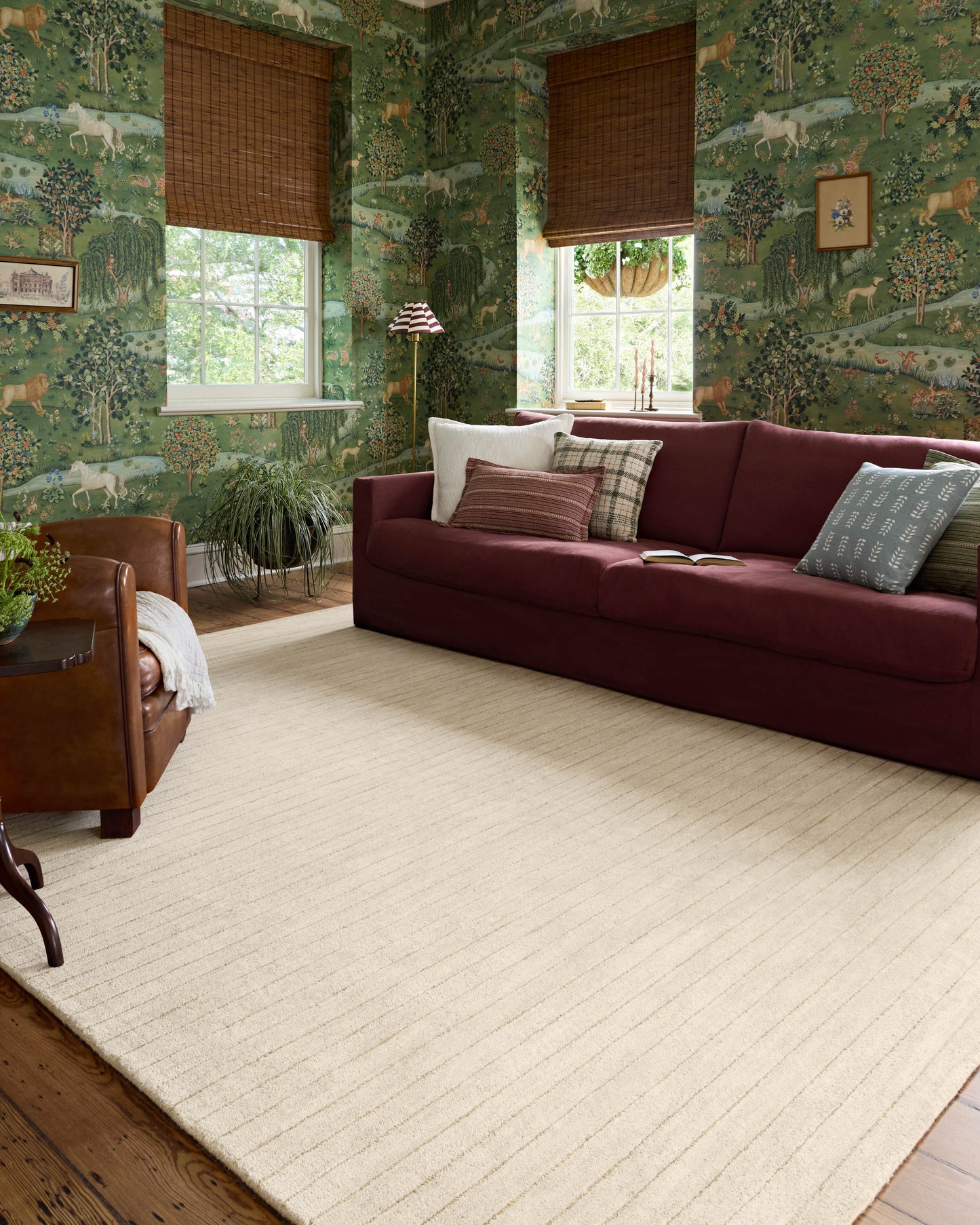 Chris Loves Julia x Loloi Henry  Ivory Dove Contemporary