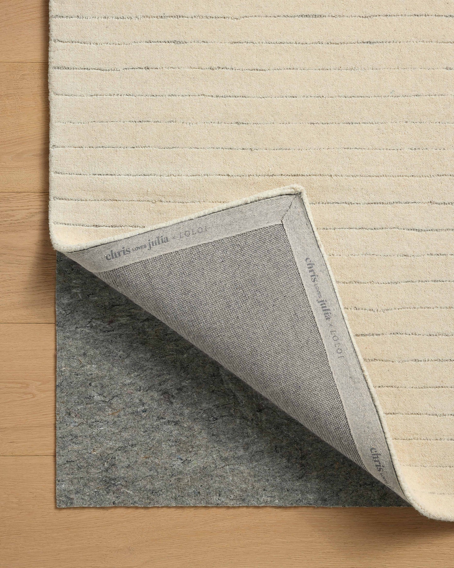 Chris Loves Julia x Loloi Henry  Ivory Dove Contemporary