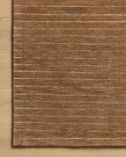 Chris Loves Julia x Loloi Henry  Rust Natural Contemporary