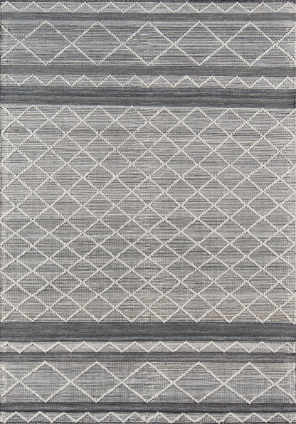 Momeni Hermosa  Grey  Contemporary