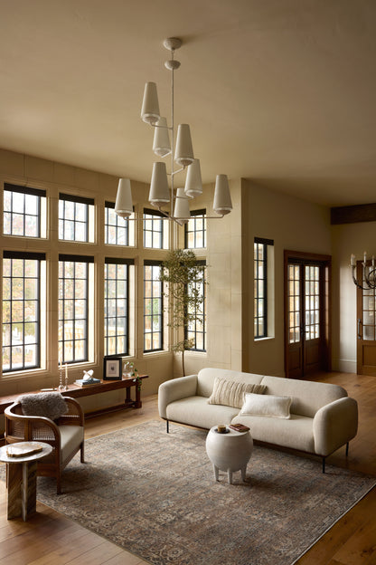 Loloi Heritage  Mocha Denim Traditional