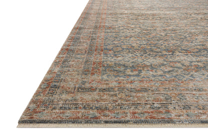 Loloi Heritage  Blue Rust Traditional