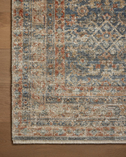 Loloi Heritage  Blue Rust Traditional
