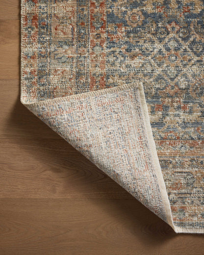 Loloi Heritage  Blue Rust Traditional