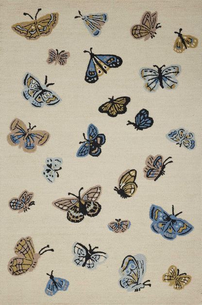 Rifle Paper Co. x Loloi Highgrove  Cream  Transitional