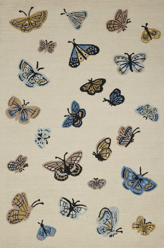 Rifle Paper Co. x Loloi Highgrove  Cream  Transitional