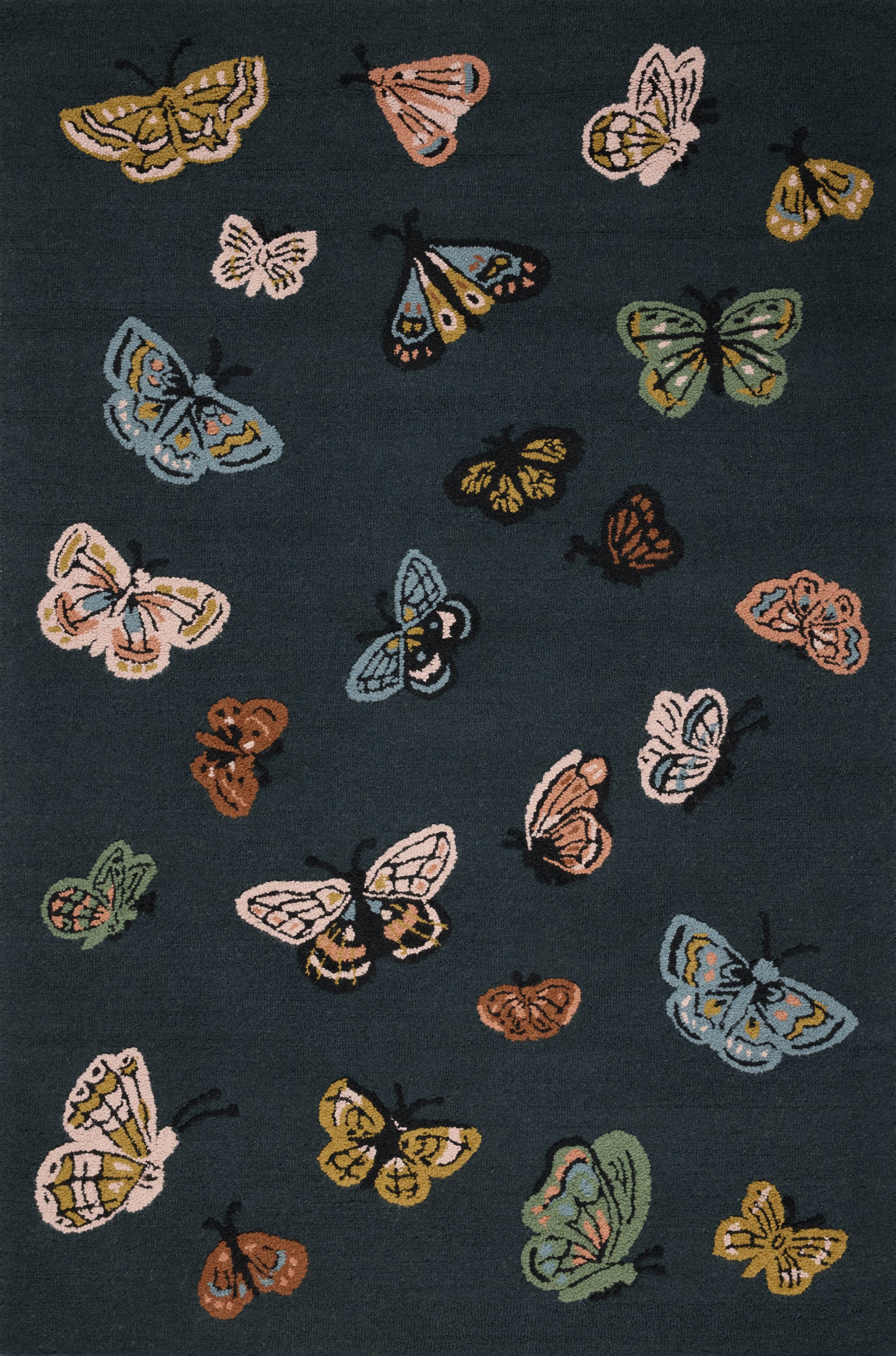 Rifle Paper Co. x Loloi Highgrove  Teal  Transitional