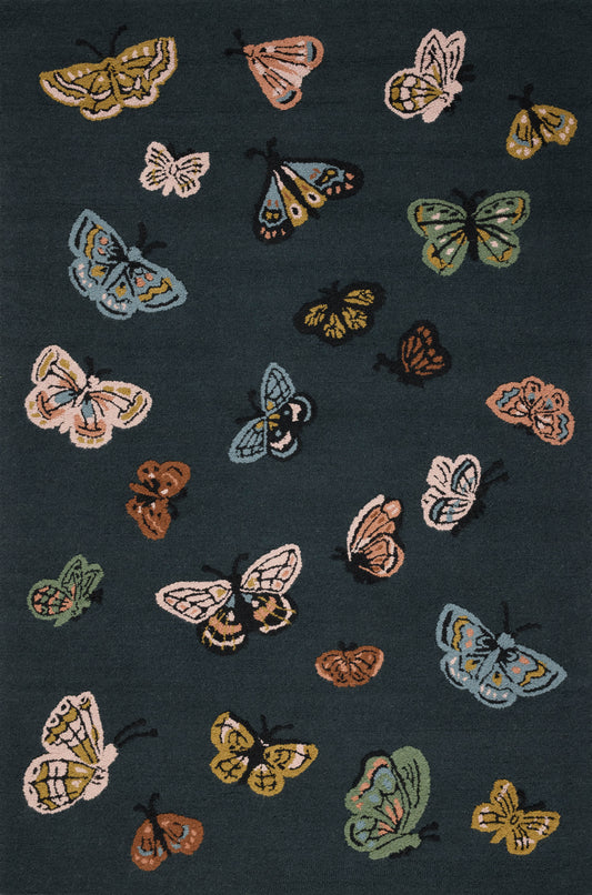 Rifle Paper Co. x Loloi Highgrove  Teal  Transitional