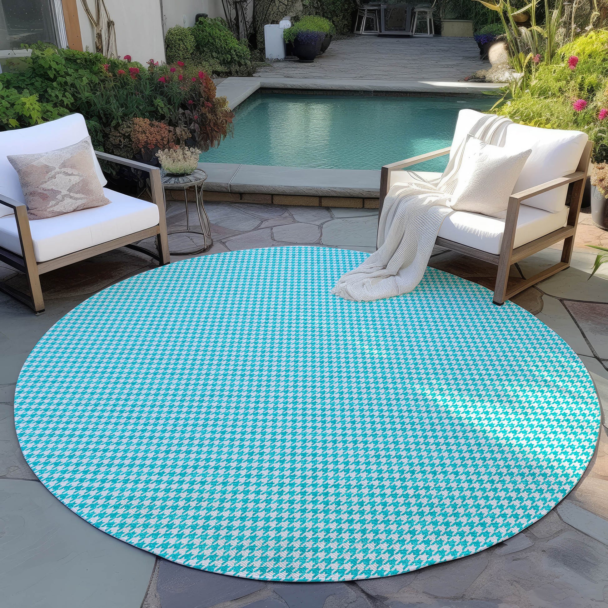 Dalyn Rugs Hinton  Aqua  Transitional