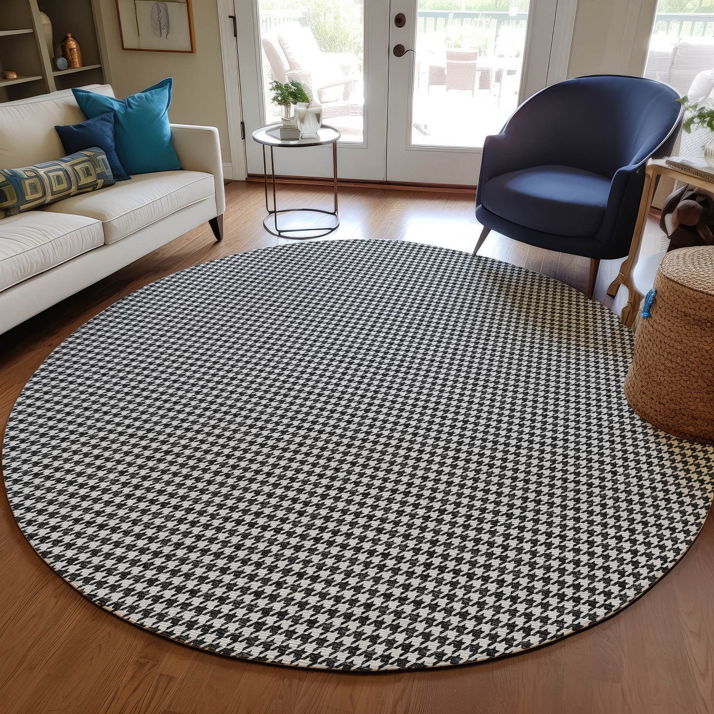 Dalyn Rugs Hinton  Black  Transitional