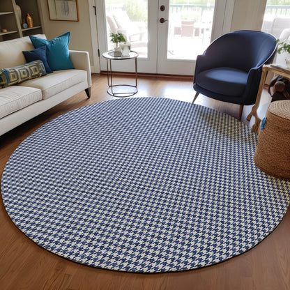 Dalyn Rugs Hinton  Navy  Transitional