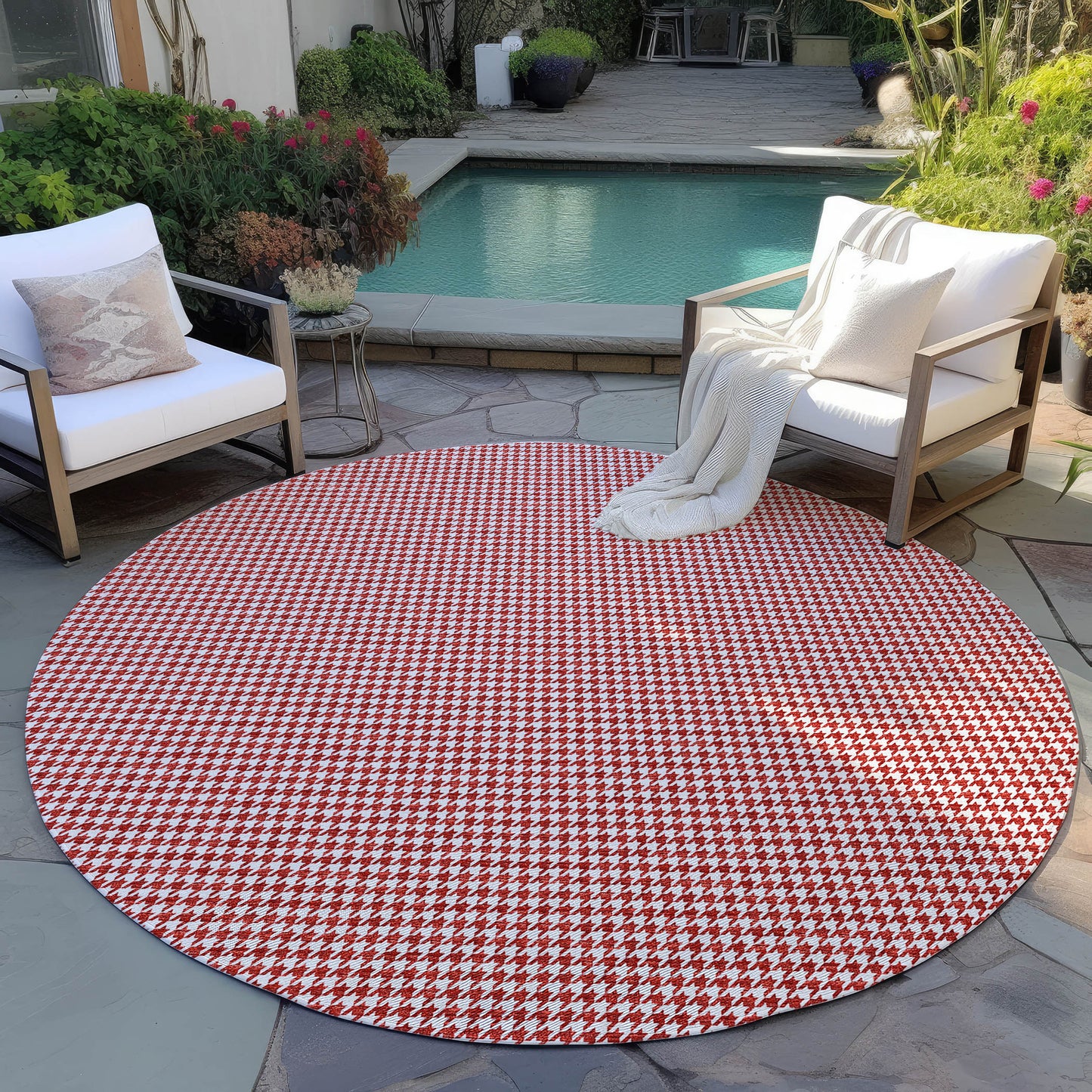 Dalyn Rugs Hinton  Red  Transitional