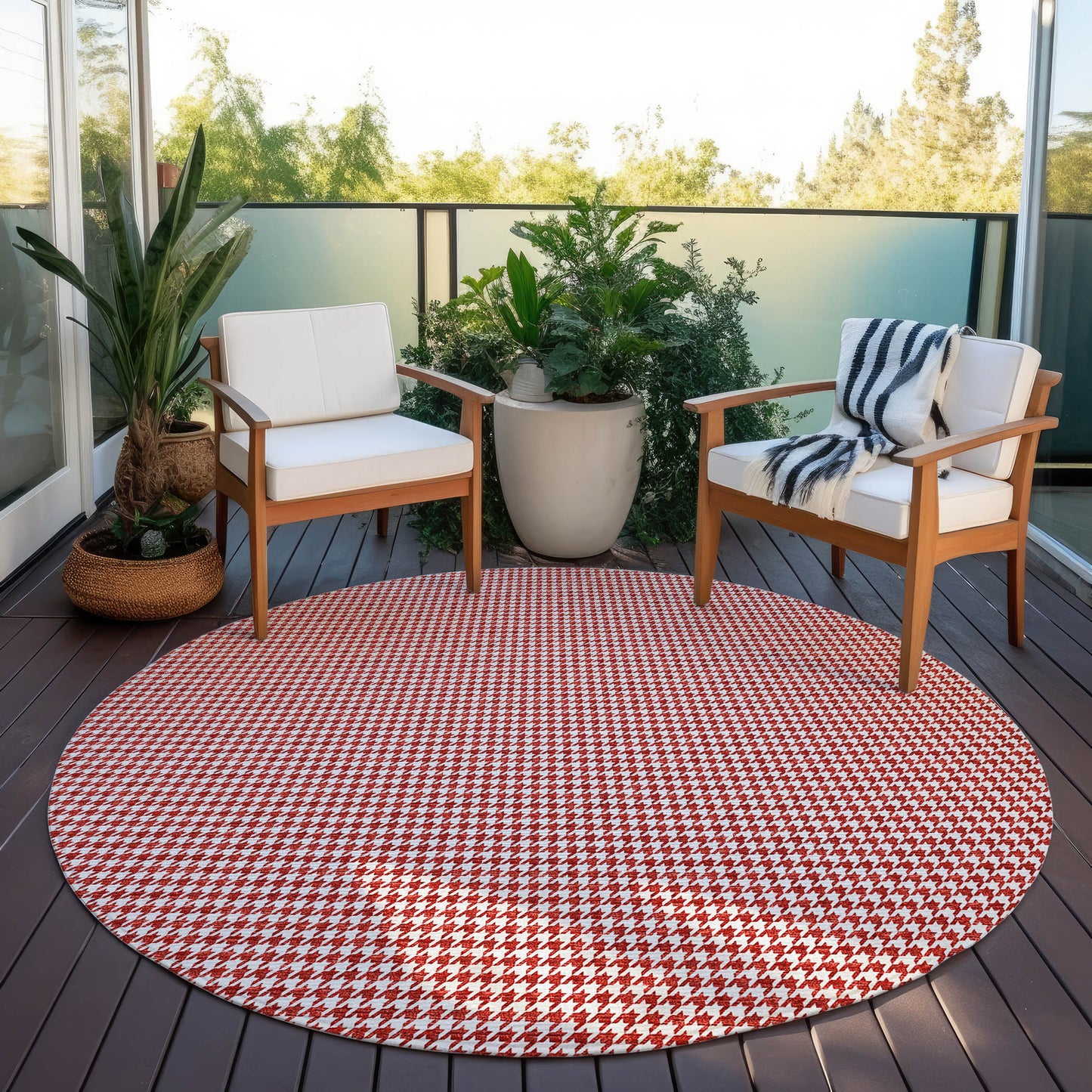 Dalyn Rugs Hinton  Red  Transitional