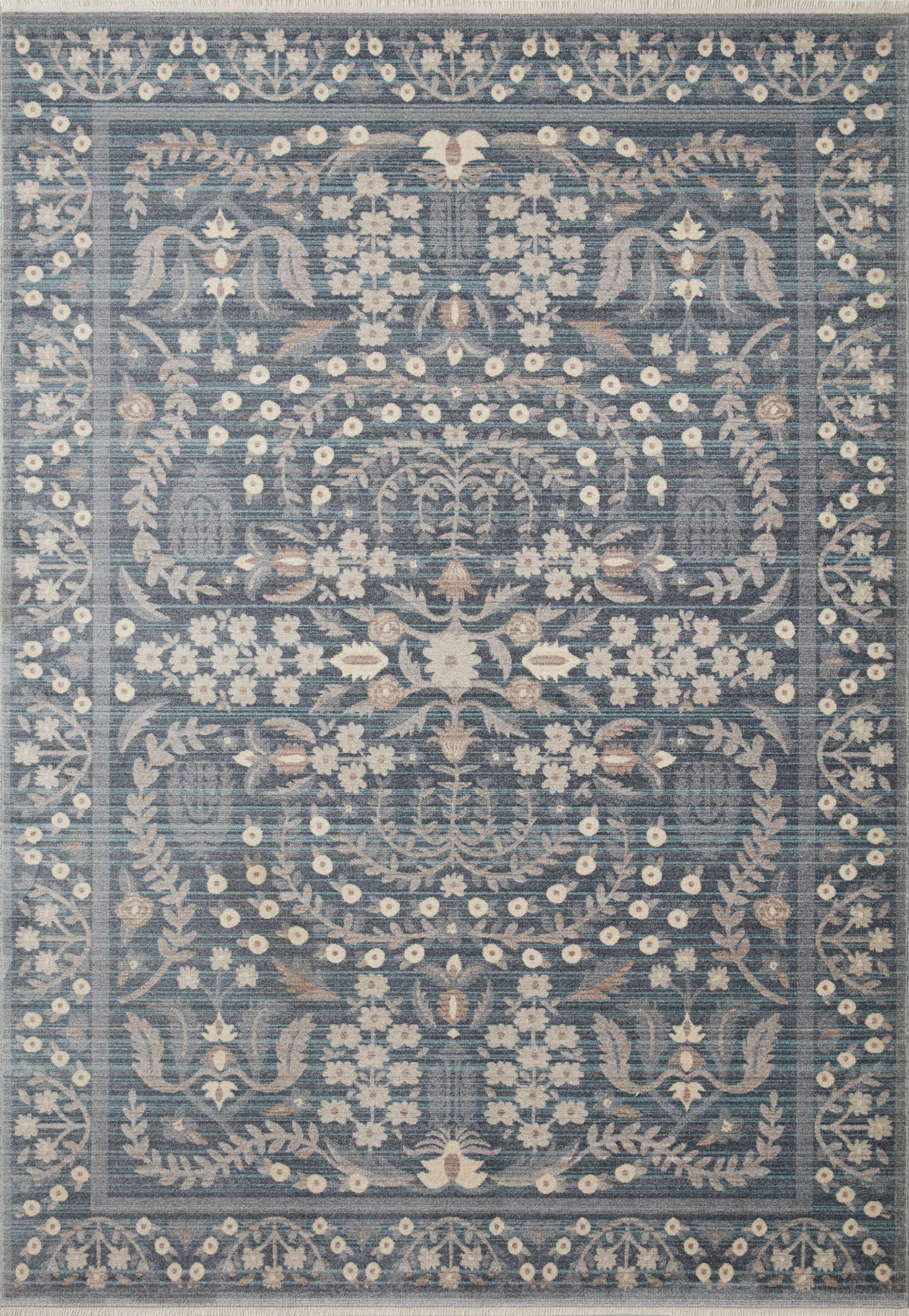 Rifle Paper Co. x Loloi Holland  Blue  Transitional