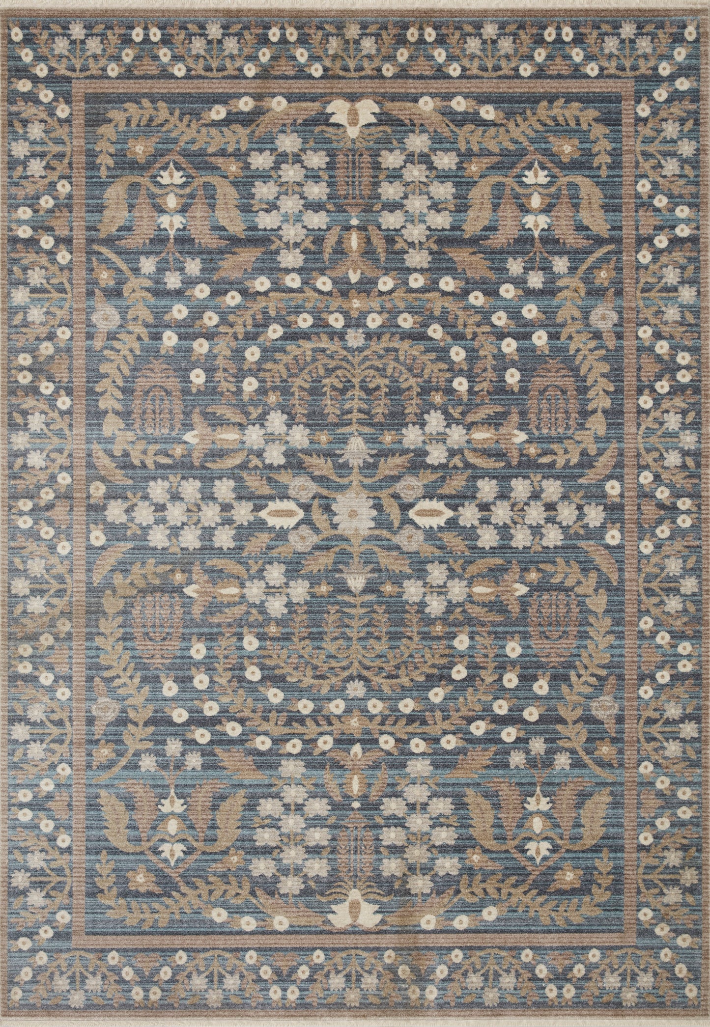 Rifle Paper Co. x Loloi Holland  Navy  Transitional