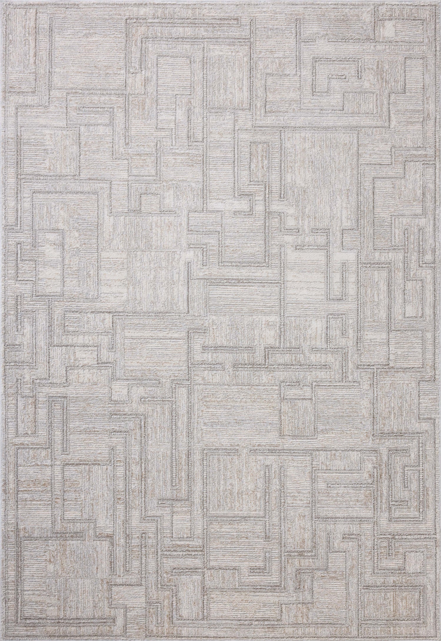 Loloi Hollis  Grey Ivory Contemporary