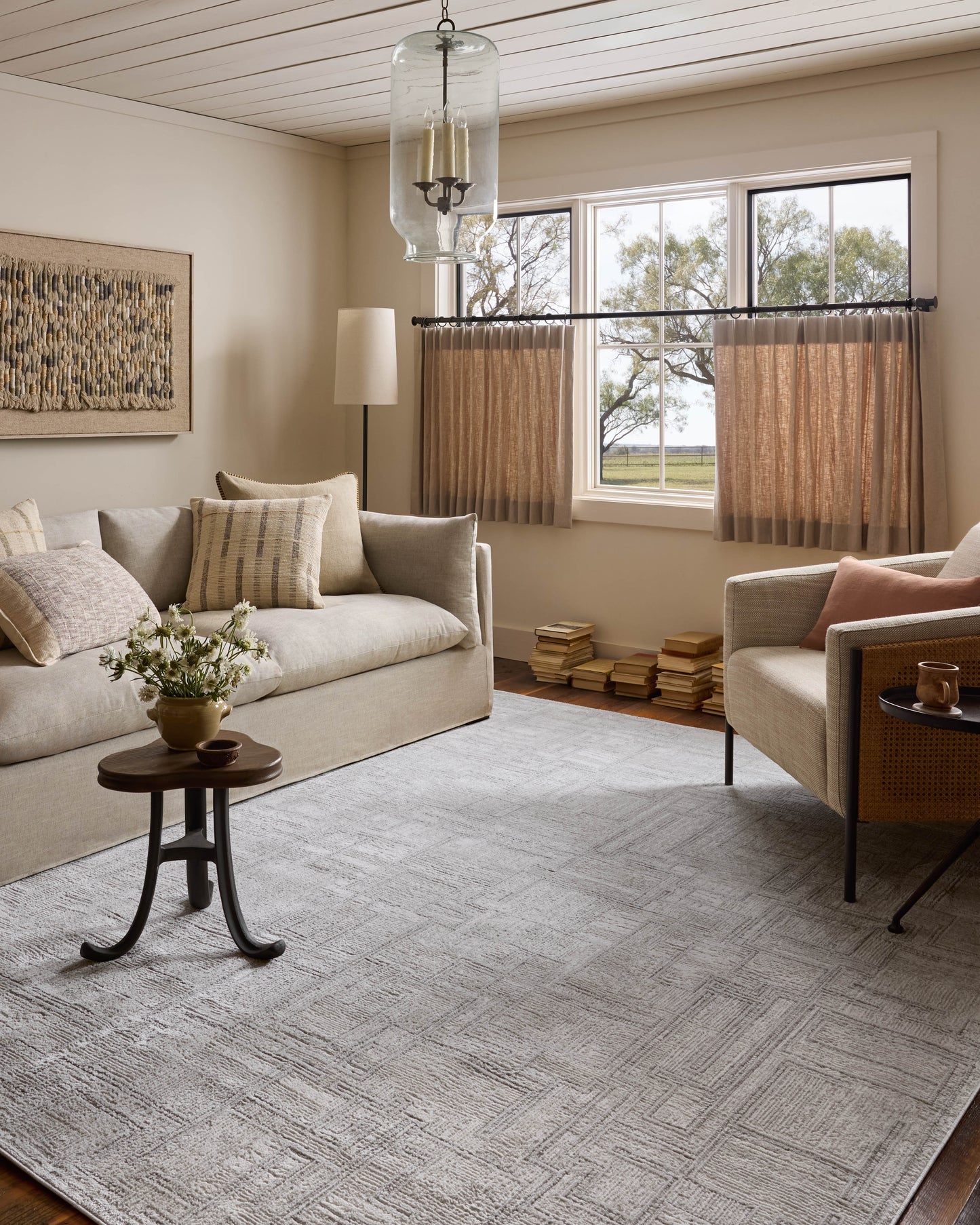 Loloi Hollis  Grey Ivory Contemporary