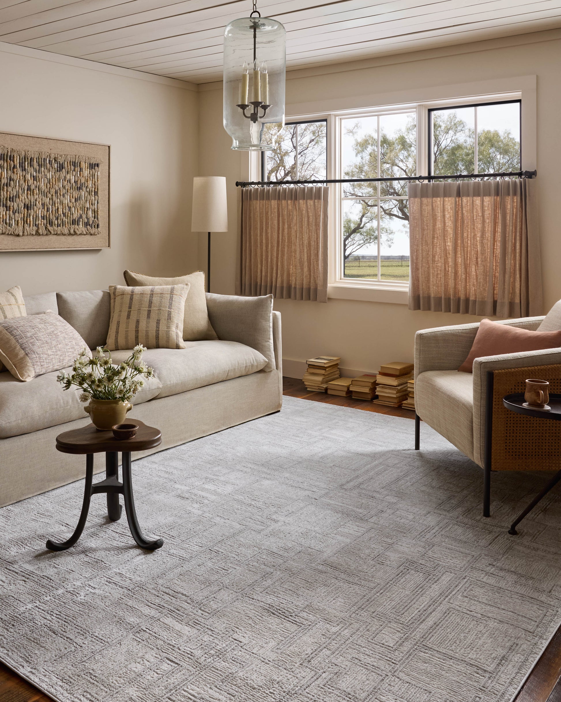 Loloi Hollis  Grey Ivory Contemporary