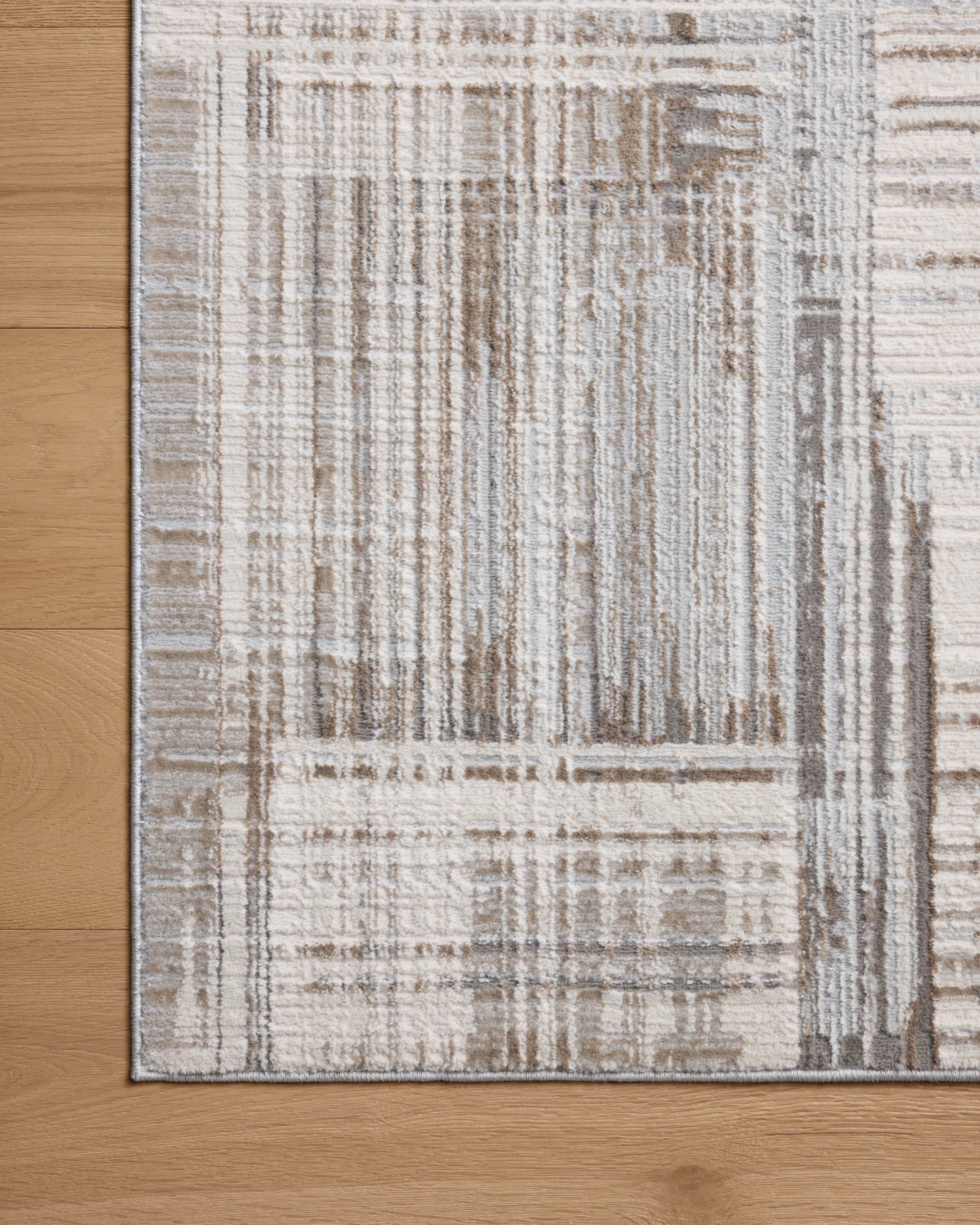 Loloi II Hollis  Pebble Ivory Contemporary