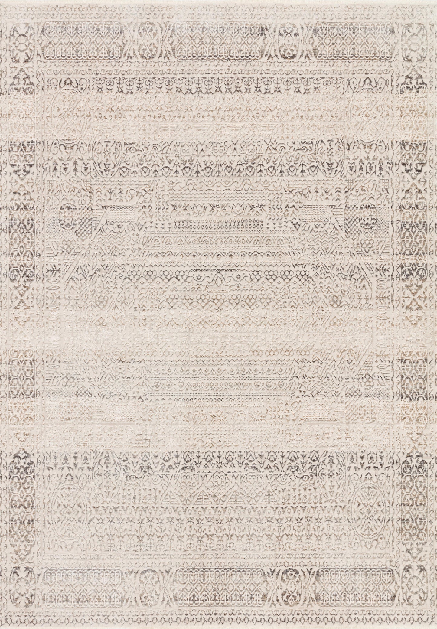 Loloi Homage  Ivory Silver Transitional
